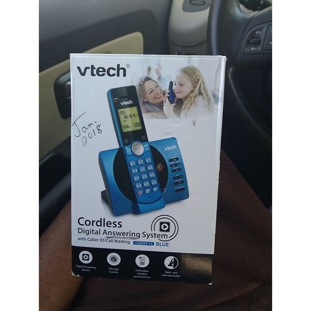 VTech CS6929-15 DECT 6.0 Expandable Cordless Phone System with Answering System